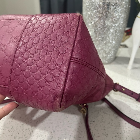 🔥Gucci Bree Guccissima Leather Top Handle Bag - Picture 16 of 17
